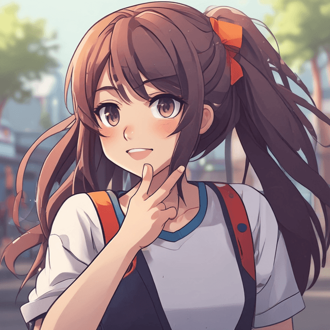 Anime Style 4K Detailed Girl Playing Basketball | Fulgent AI