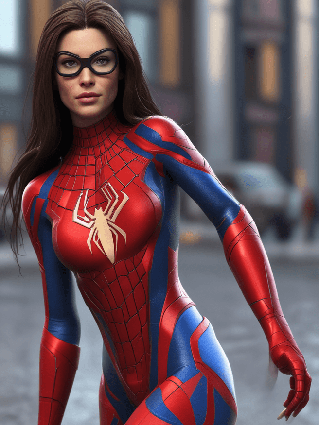 Create Stunning Spiderwoman 3D Images with Fulgent AI