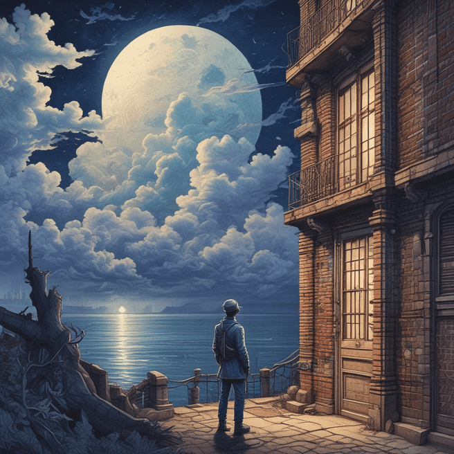 Explore Makoto Shinkai Inspired 3D Model Portrait in Colorful Pyrography