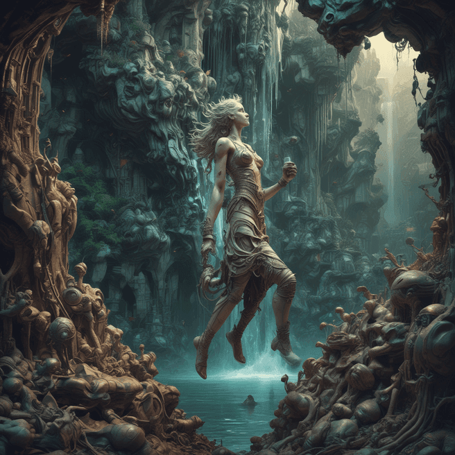 Explore Stunning 3D Art: Beautiful Athlete, Ethereal City & Horrifying Scenes by H.R. Giger