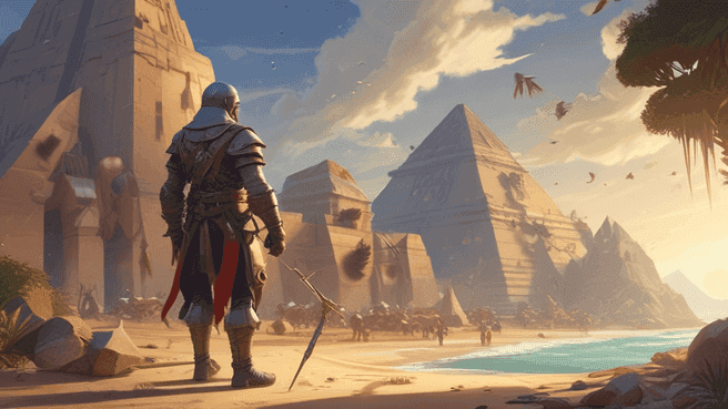 Fantasy Knight in Slippers: Makoto Shinkai's Pastel Art Mural