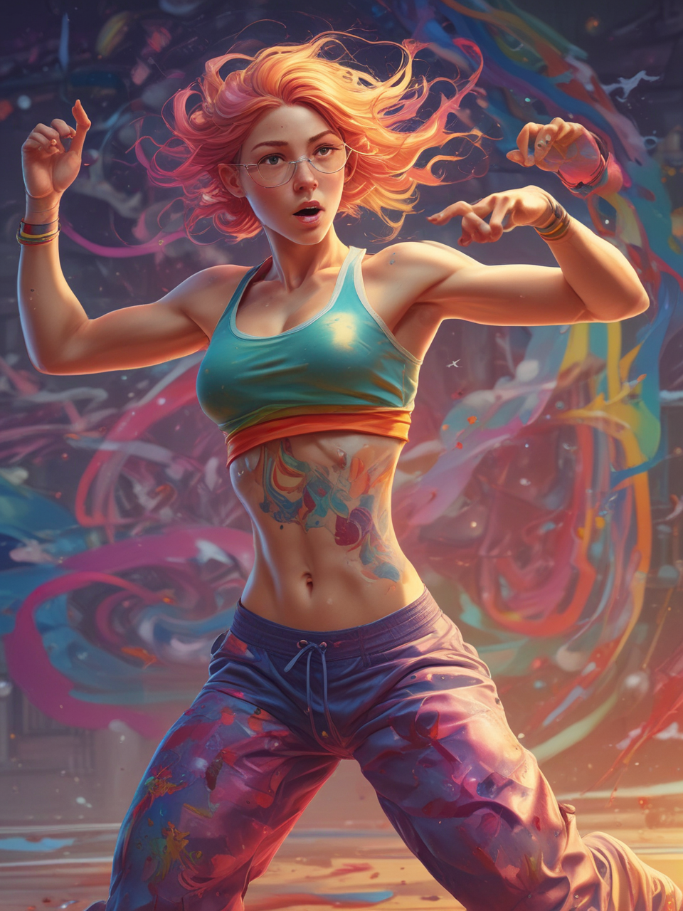 Explore Stunning Image Generation with Google Model, Sports Bra, Martial Arts, Classroom & More