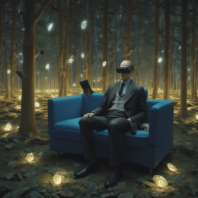 Explore Virtual Reality Hacker, Suits & Modern Art: Maya Model, Forest Photoshoot & More