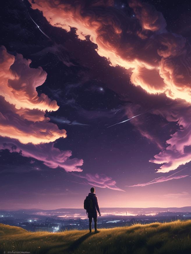 4K Super Ultra Detailed Night Sky Character Generator | Fulgent AI