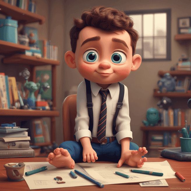 Fulgent AI: Create Stunning Baby Boss Pixar-Style Portrait