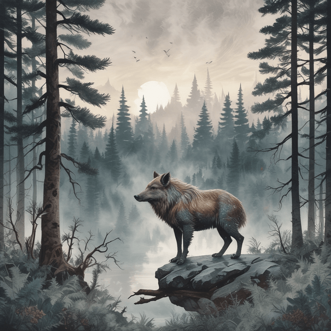 Enchanting Feather Art: 3D Render of Nature's Majesty