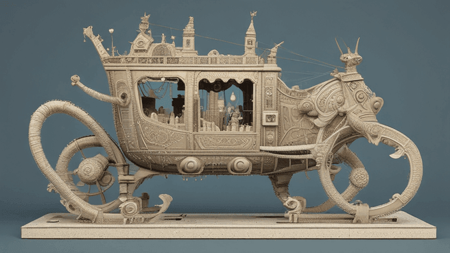 Explore Unique 3D Art by Jean-Michel Basquiat: Detailed Renderings & Intricate Sculptures