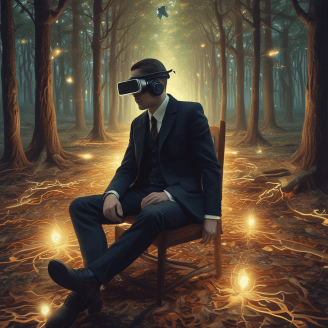 Explore Virtual Reality Hacker, Suits & Modern Art: Maya Model, Forest Photoshoot & More