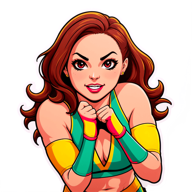 Discover Stunning Images of Female Wrestlers with Fulgent AI