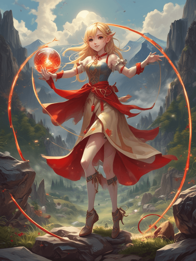 14 years old Beautyful thin elf girl