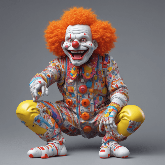 Fulgent AI: Carnival Clown, Sit-ups, Zbrush Sculpt & More - Gustave Klimt Inspired Designs