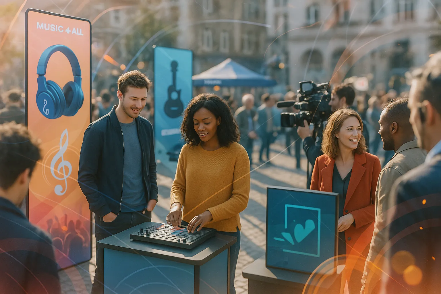 1e financieringsdoel van Music-4-All BV