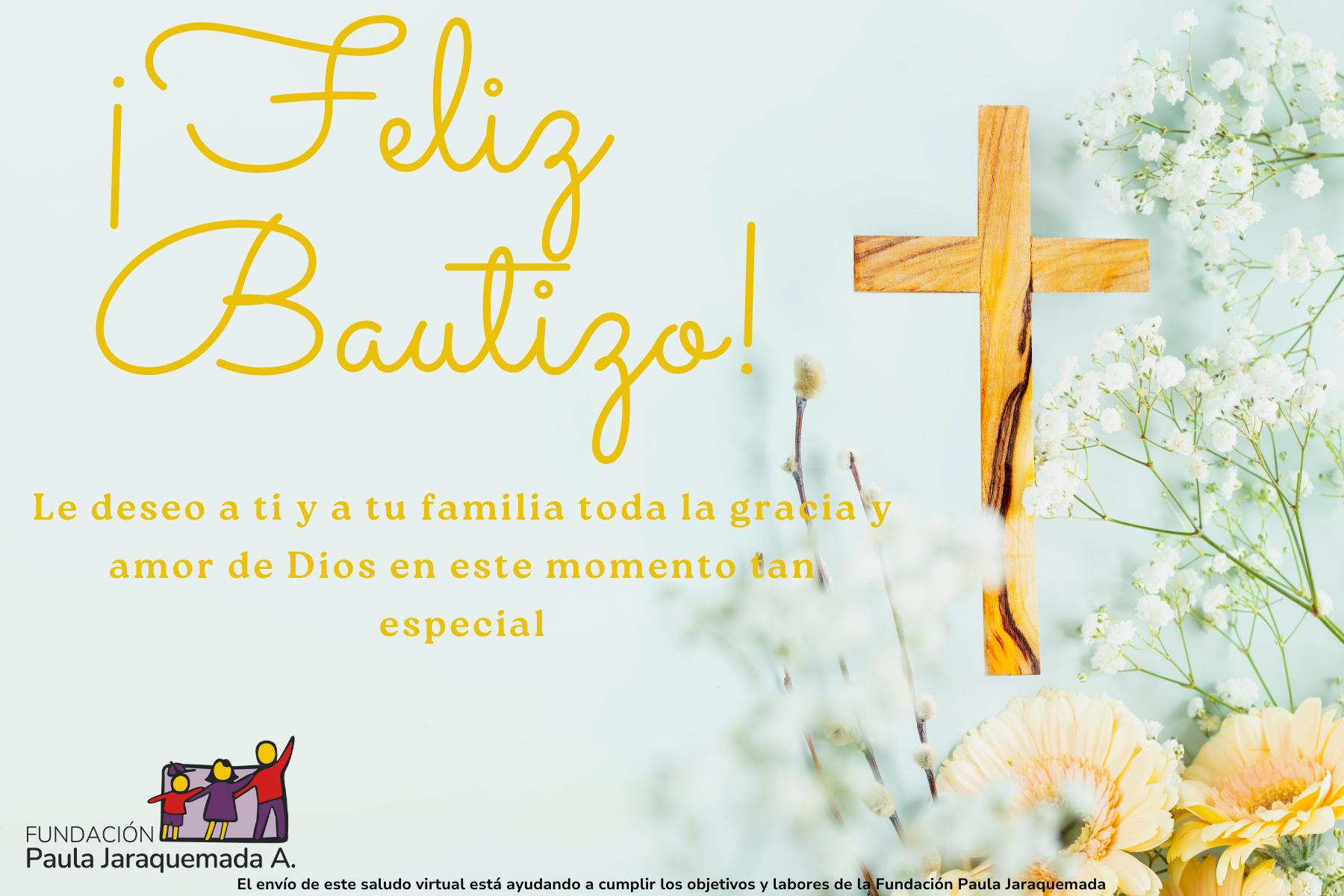 Tarjeta - Bautizo