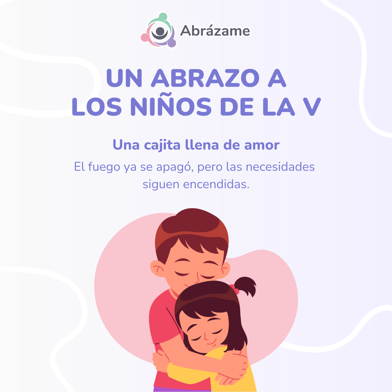 Imagen Un Abrazo a los niños de la V