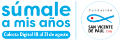 Logo Colecta San Vicente de Paul 2026