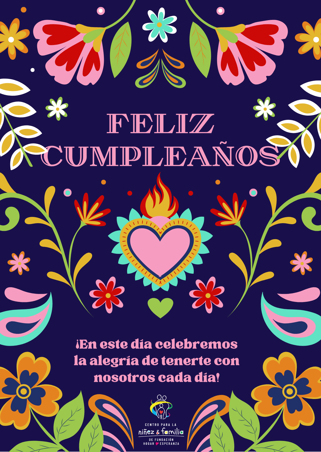 Tarjeta - Saludos de Cumpleaños