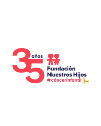 Logo Rifa 35 años Fundación Nuestros Hijos
