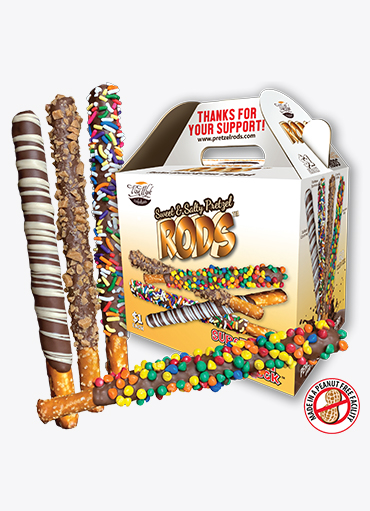 pretzel rods fundraising