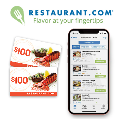 Restaurant Gift Card