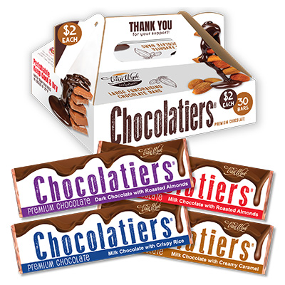 Chocolatiers $2 Variety Packs