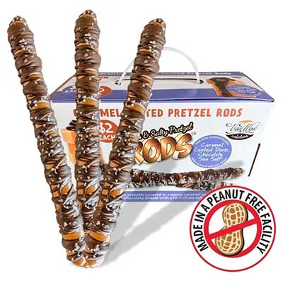 $2 Caramel Coated Pretzel Rods