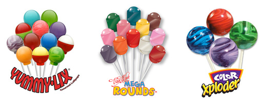 Sour Yummy Lips Lollipops