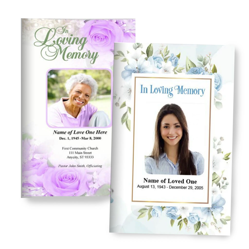 funeral programs