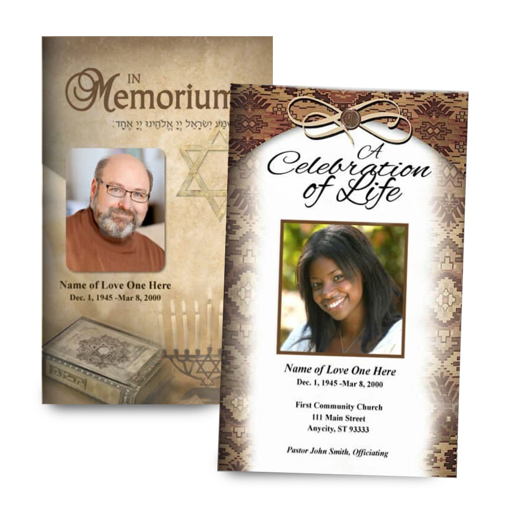 funeral programs