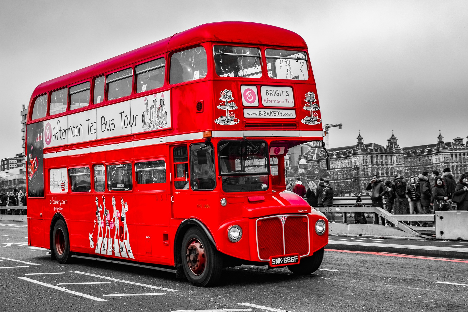 倫敦經典雙層紅色巴士