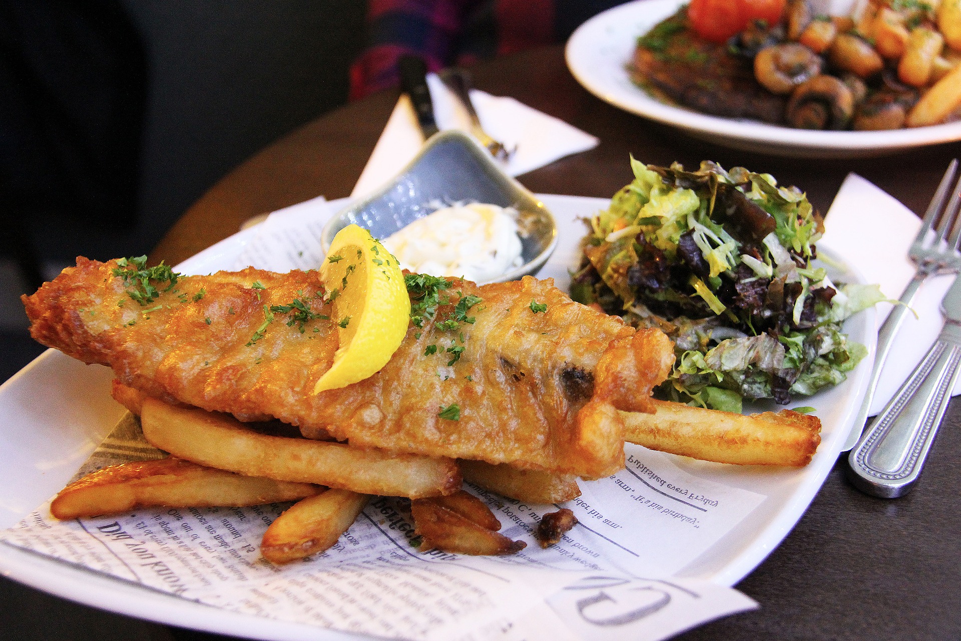 英國名菜：炸魚薯條 Fish and Chips 