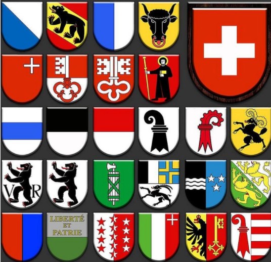 瑞士州旗