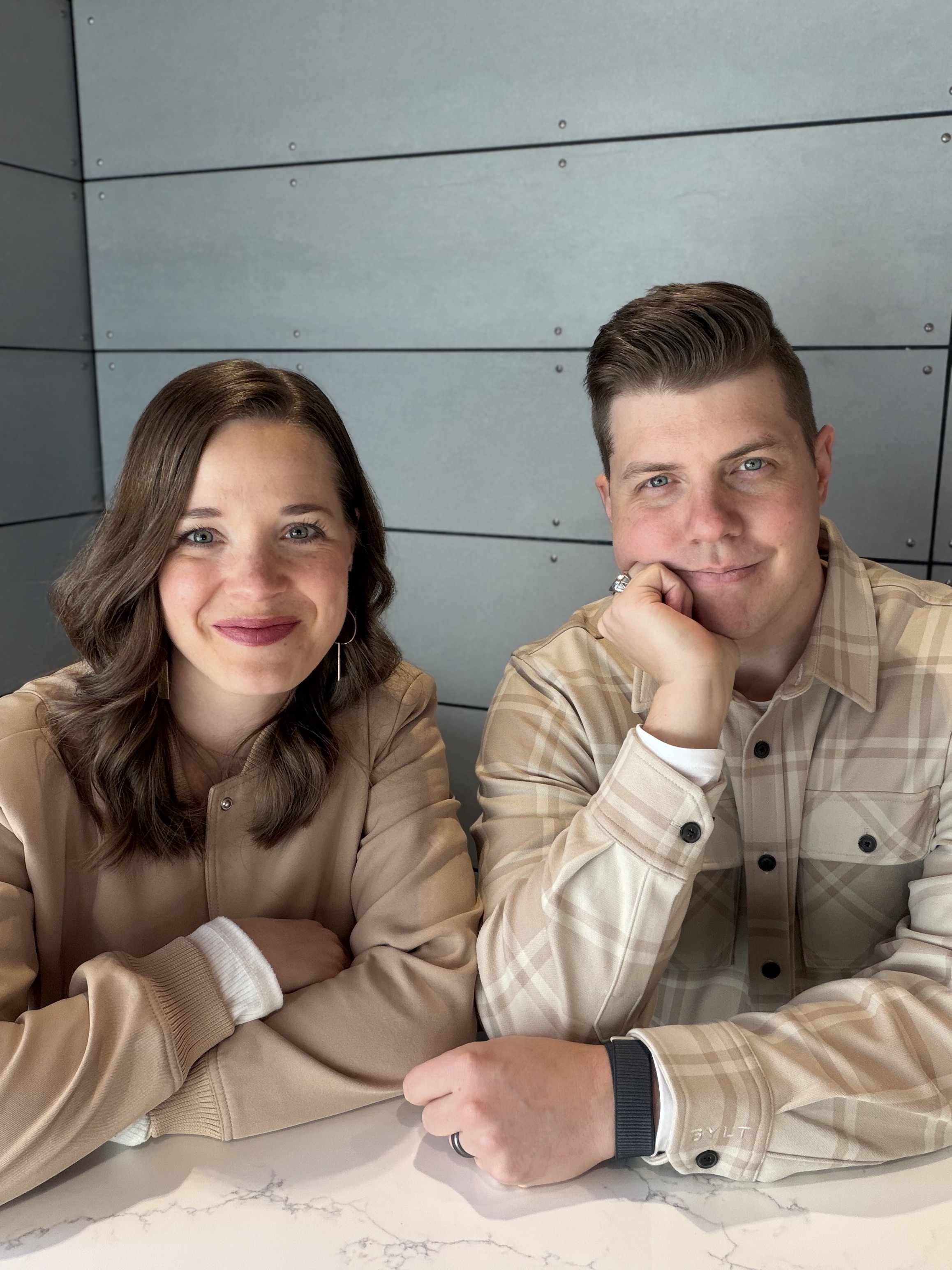 Erik and Bekah, hosts of the Truth and Tone podcast