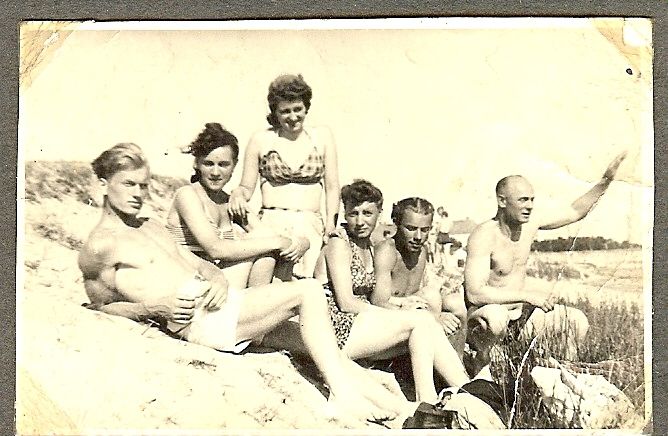 Archival family photograph of Krystyna’s father