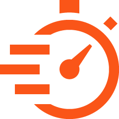 Speed to lead icon illustrating AI automation and lead response.