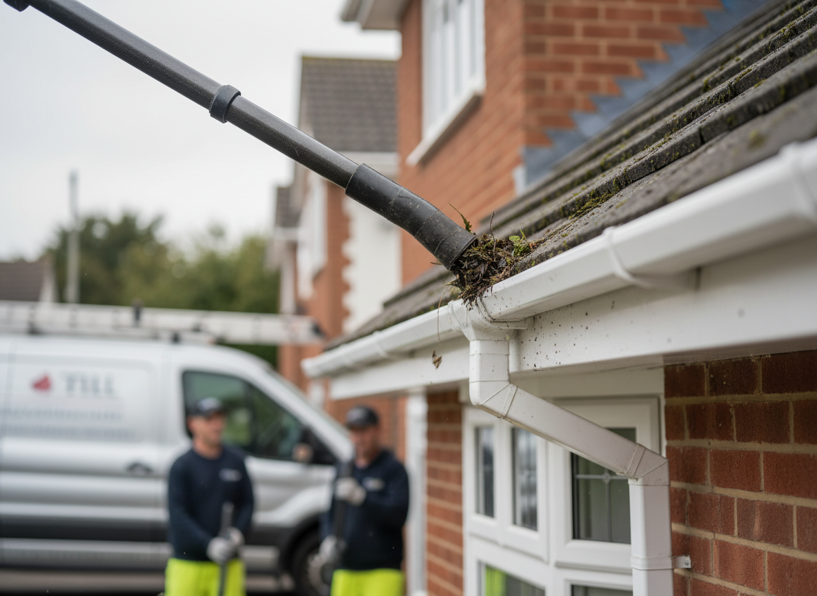 Gutter cleaning service