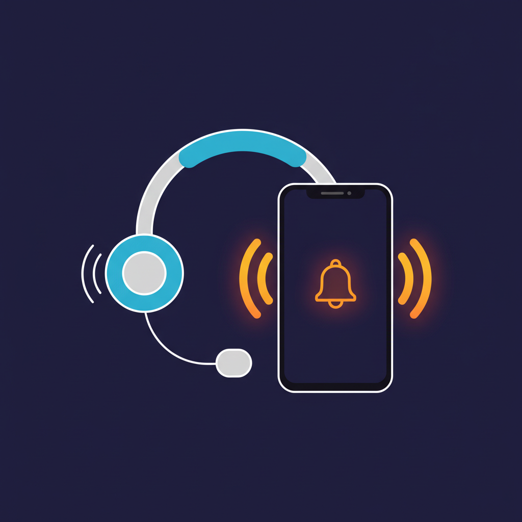 Phone agent illustration