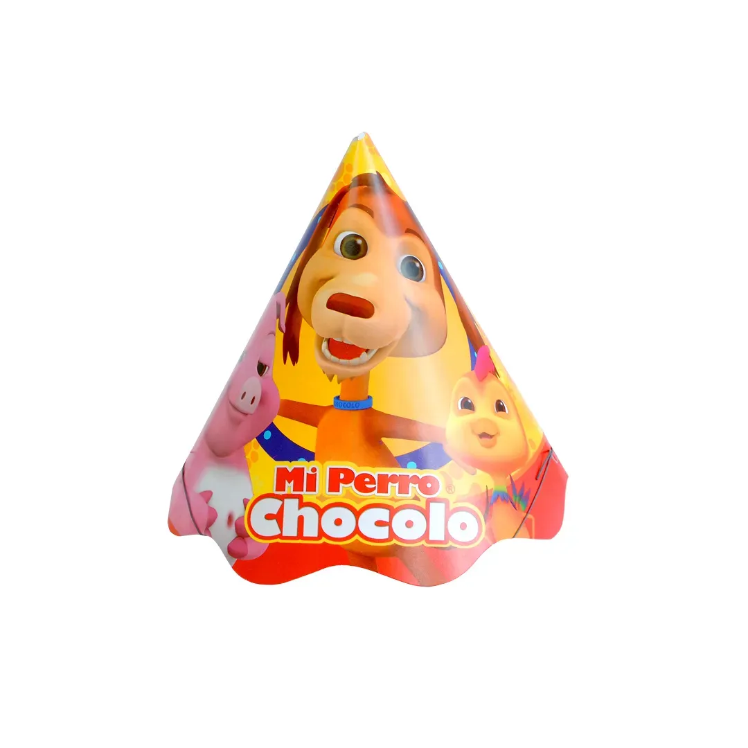 GORRO CONO PERRO CHOCOLO 6 UND