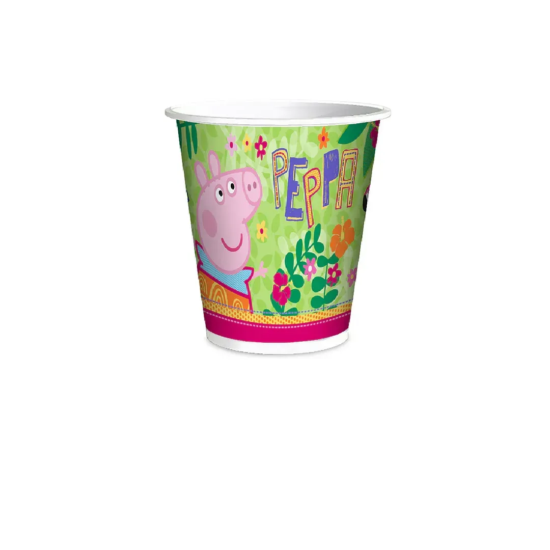  VASOS PEPPA 6 UND