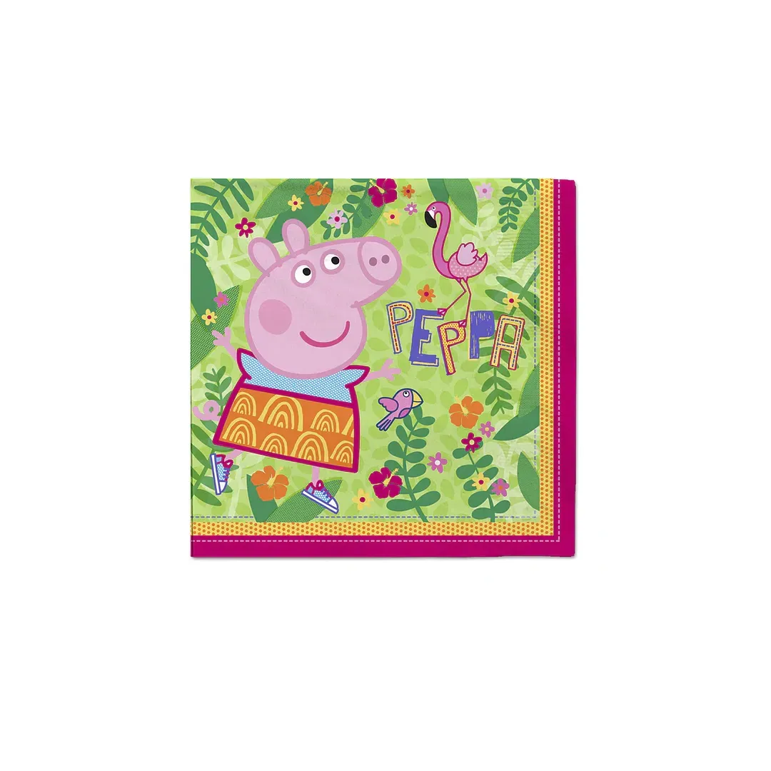 SERVILLETA PEPPA 12 UNDS
