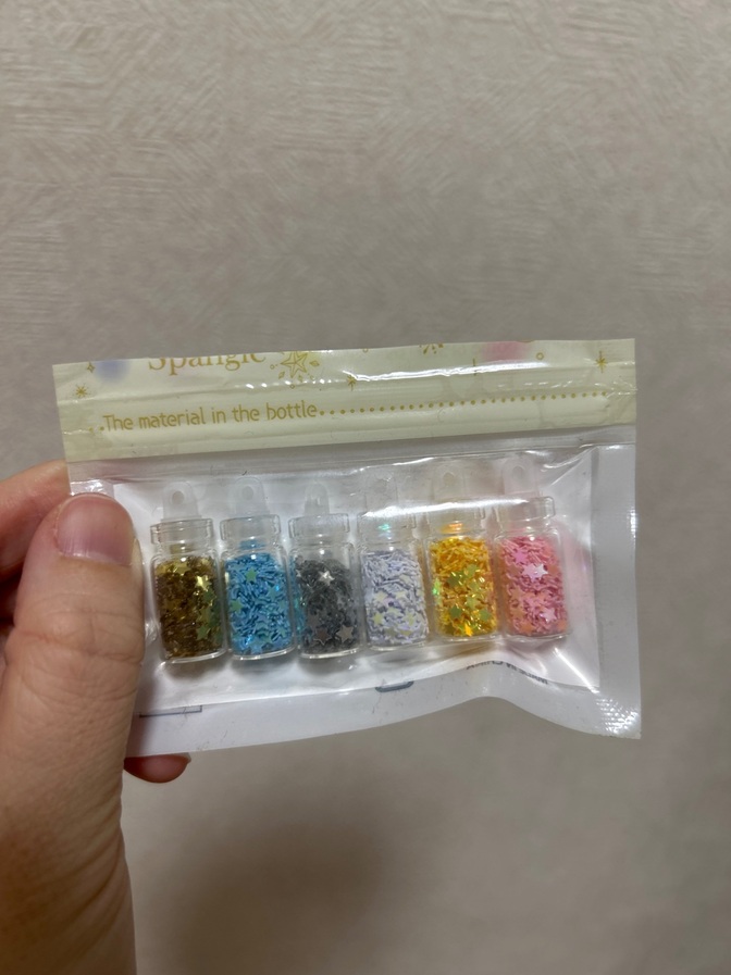 レジン素材 極小スパンコール