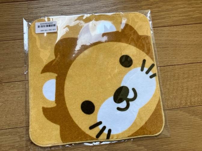 【新品未使用】学長柄のハンドタオル