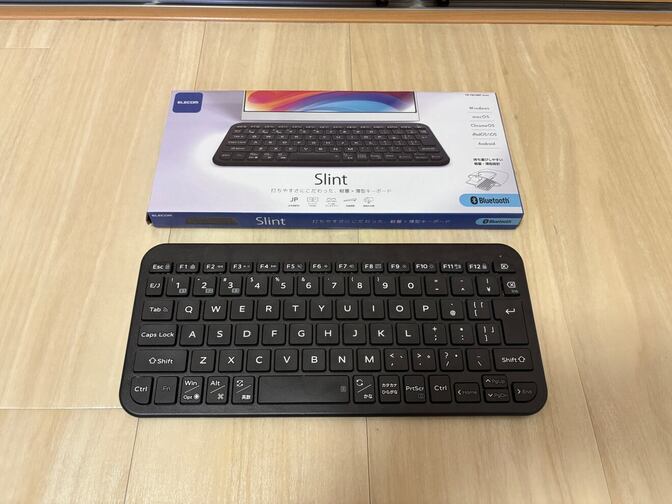 ELECOM Bluetoothキーボード Slint TK-TM10BPBK