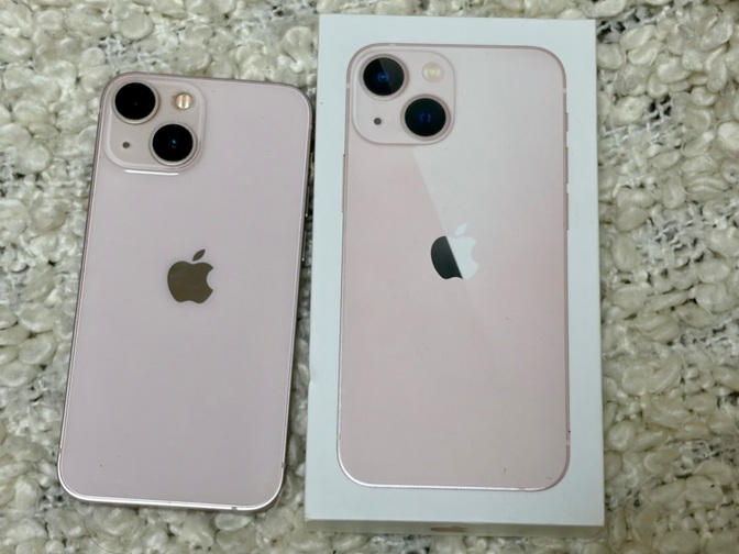 【中古】iPhone13 mini　256GB ピンク（SIMフリー）