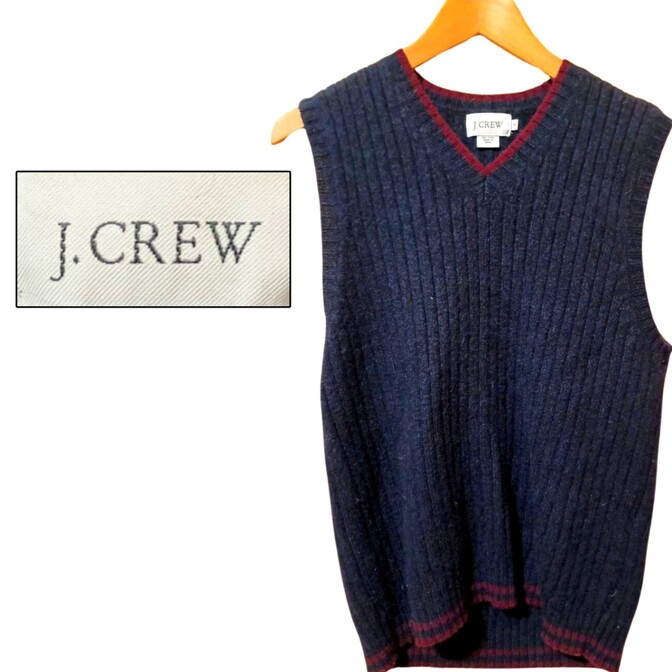  J.CREW ウールニット　ベスト