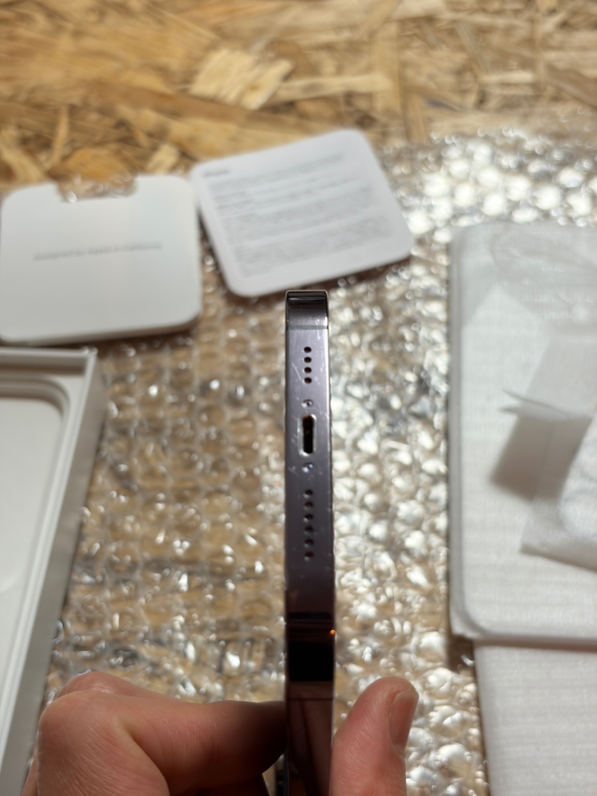 リベ特別価格！]iPhone14ProMAX/256GB/パープル/SIMフリー[容量77