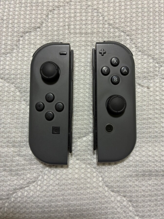 ジョイコン　グレー　修理済品