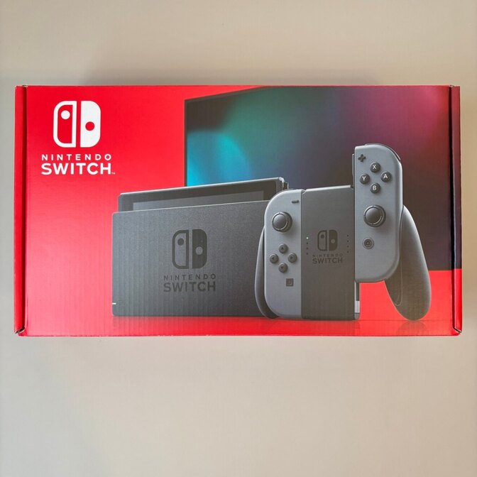 【箱・付属品あり】Nintendo Switch　本体　グレー