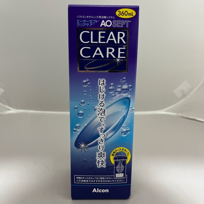 CLEAR CARE 360ml ソフトコンタクト洗浄液