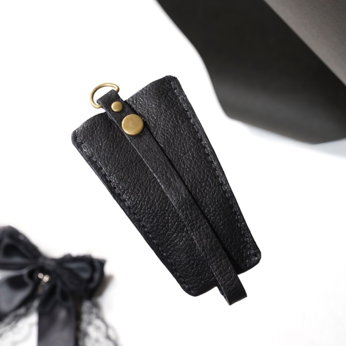 【Xmasセール】鹿革で作るベルト型しまえるキーケース