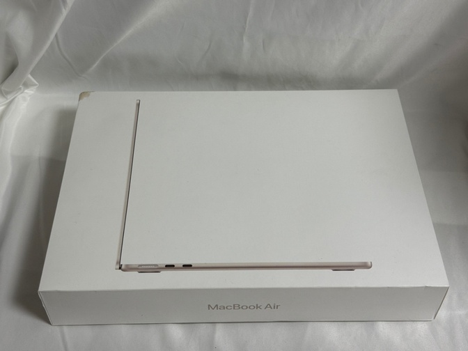 【動作確認済み】Mac Book Air M3 メモリ16GB SSD256GB 電池容量100%